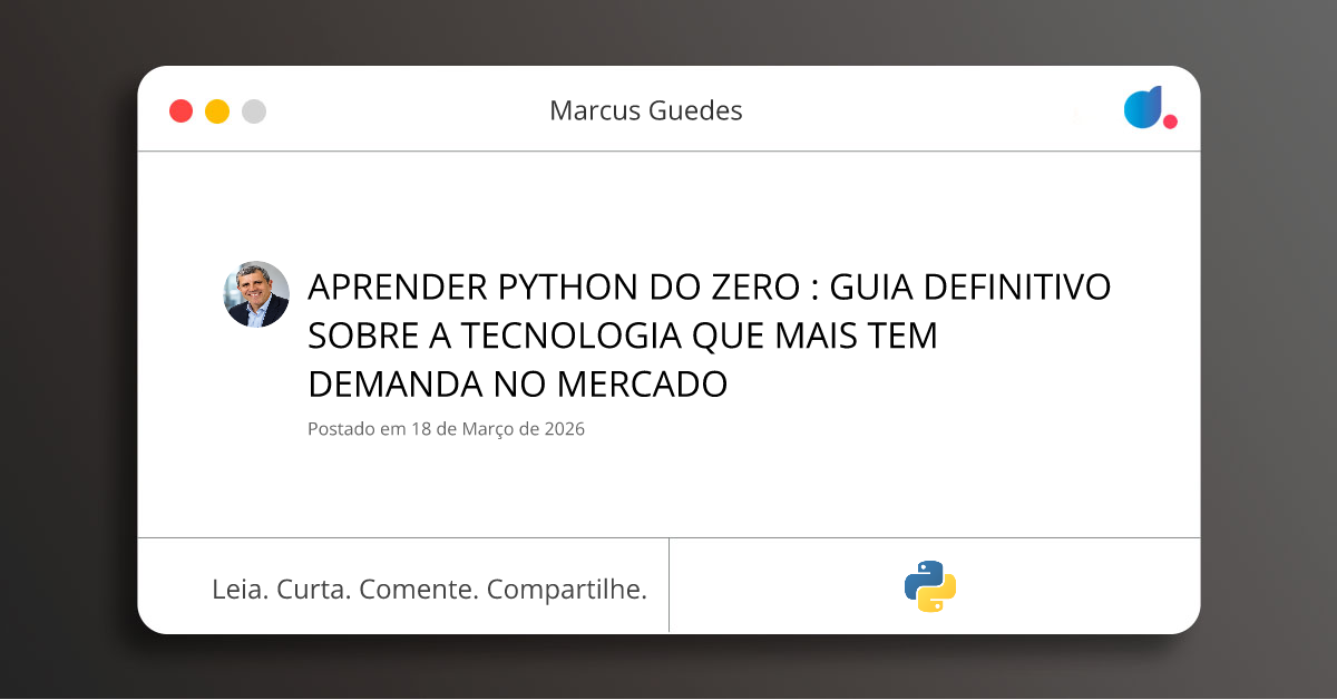 APRENDER PYTHON DO ZERO : GUIA DEFINITIVO SOBRE A TECNOLOGIA QUE MAIS ...