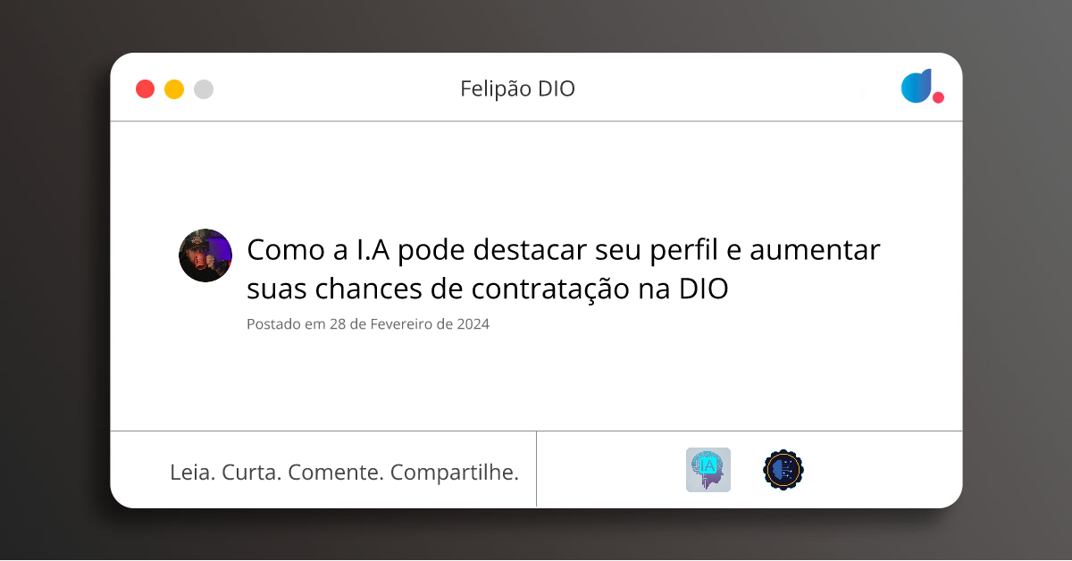 Como a I.A pode destacar seu perfil e aumentar suas chances de ...