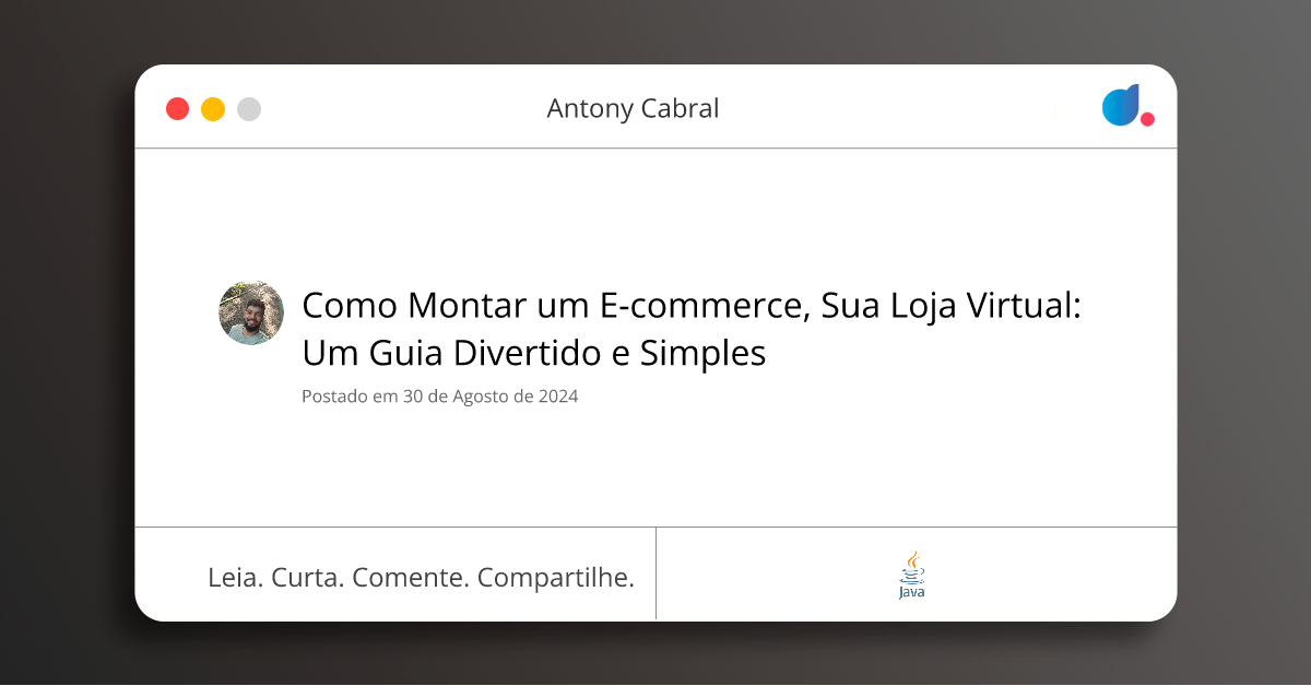 Como Montar um E-commerce, Sua Loja Virtual: Um Guia Divertido e ...