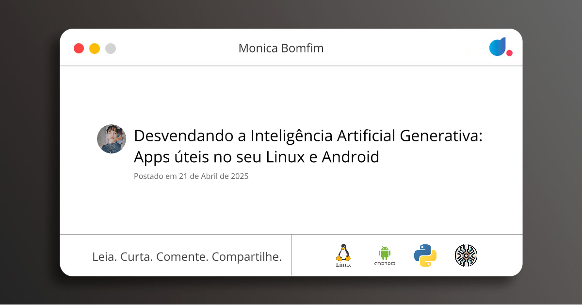 Desvendando a Inteligência Artificial Generativa: Apps úteis no seu ...