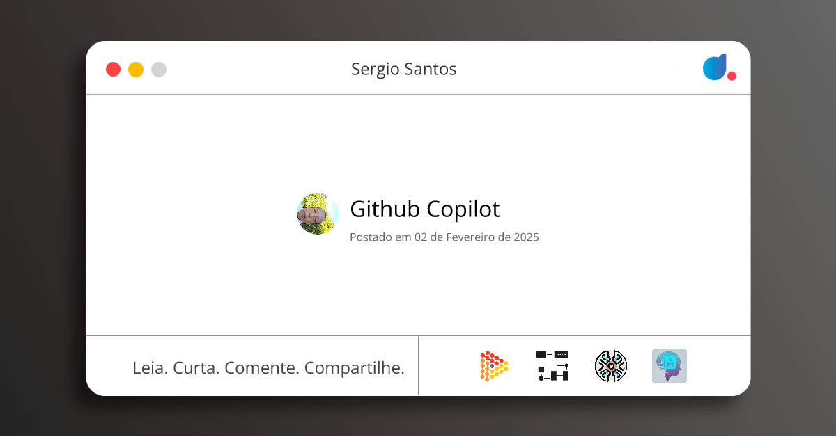 Github Copilot | Sergio Santos | Segurança, Autenticação, Autorização ...