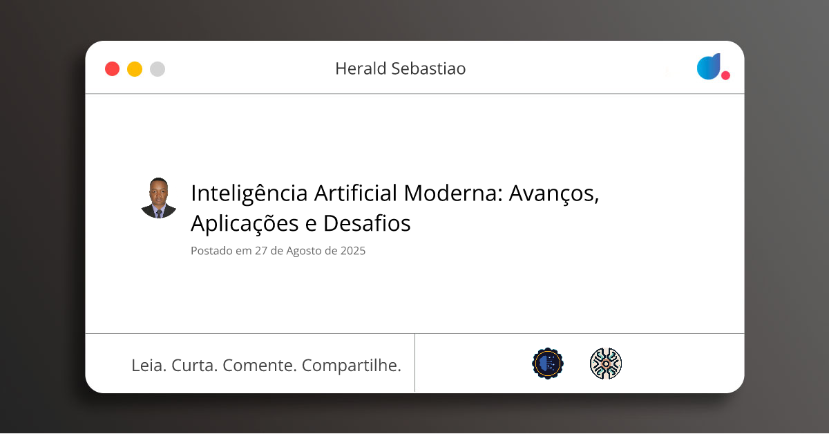 Inteligência Artificial Moderna: Avanços, Aplicações e Desafios ...