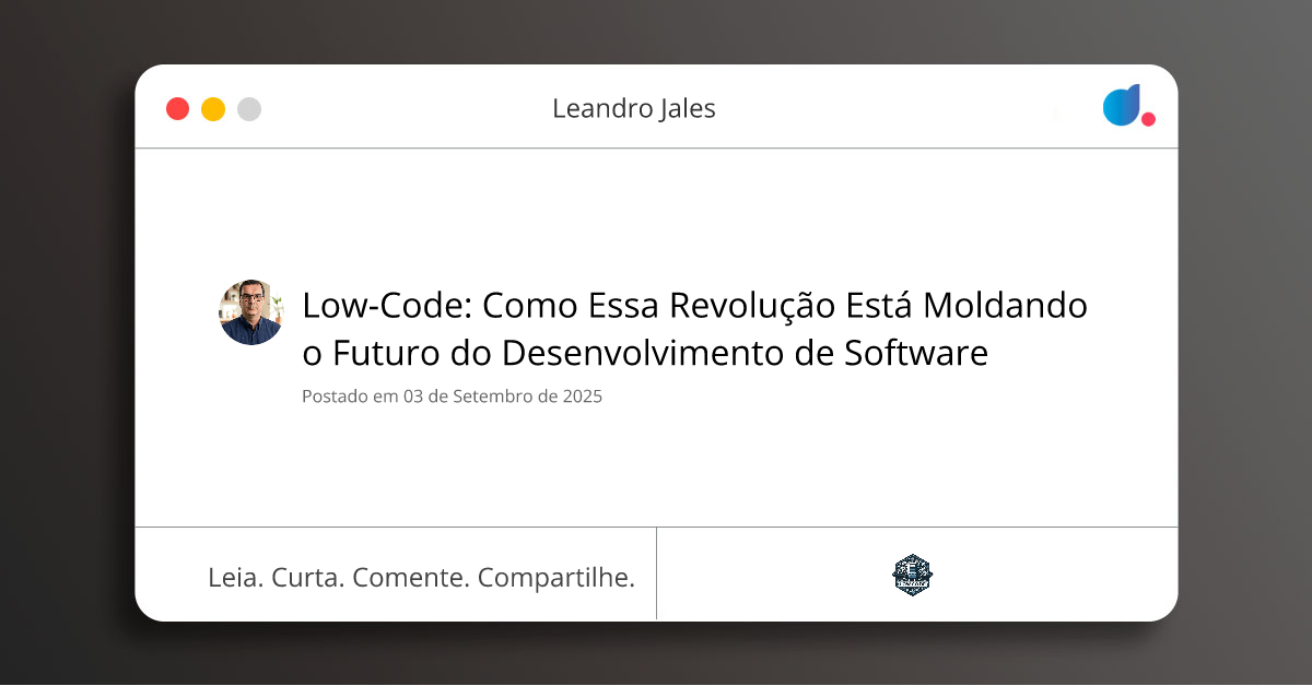Low-Code: Como Essa Revolução Está Moldando o Futuro do Desenvolvimento ...