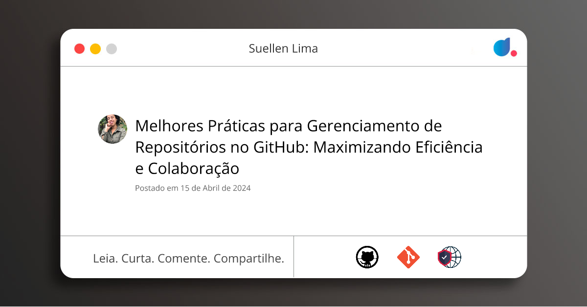 Melhores Práticas para Gerenciamento de Repositórios no GitHub ...