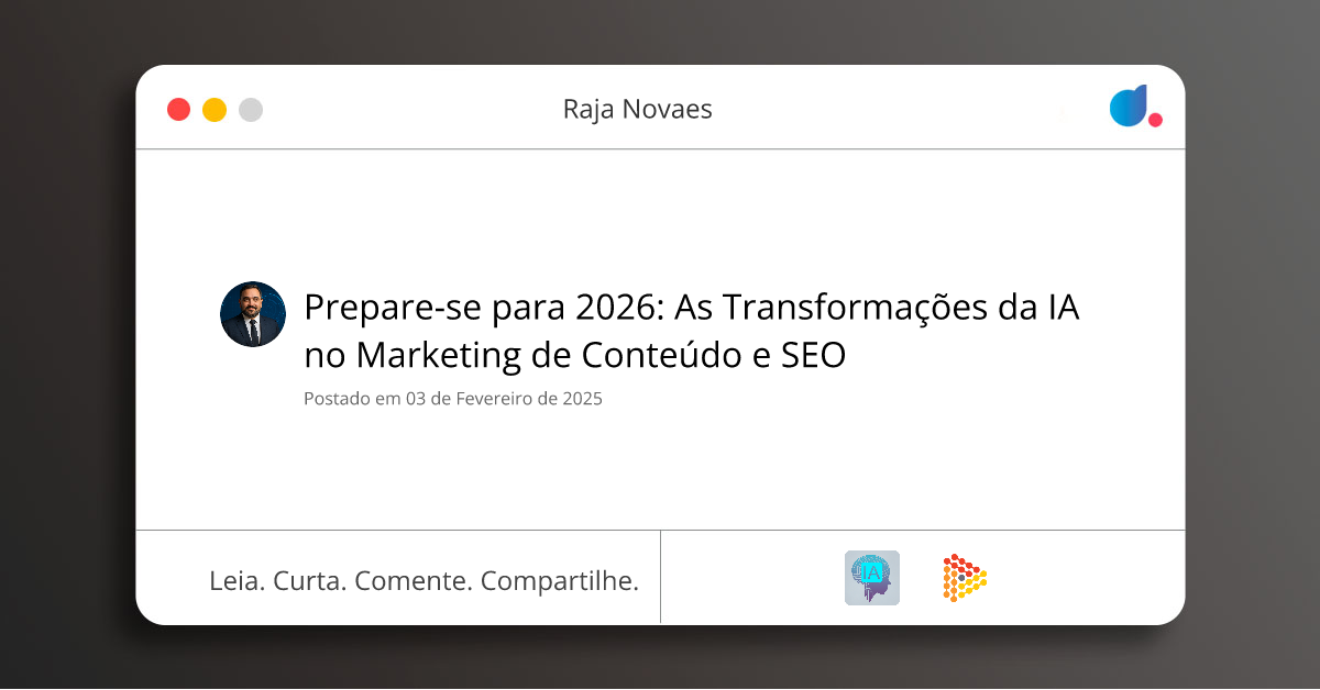 Prepare-se para 2026: As Transformações da IA no Marketing de Conteúdo ...