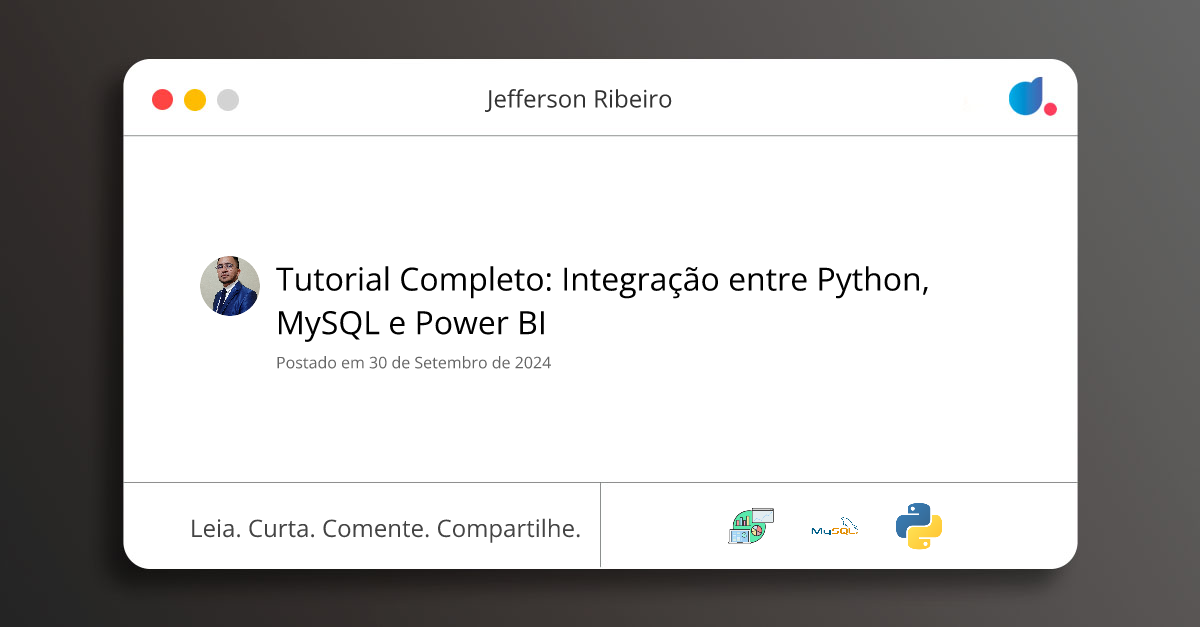 Tutorial Completo: Integração entre Python, MySQL e Power BI ...